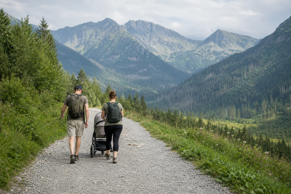 Tatry s kočíkom: overené trasy, povrch a náročnosť